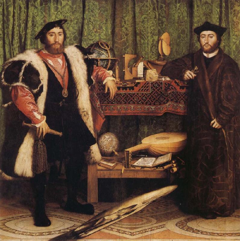 Hans holbein the younger The Ambassadors